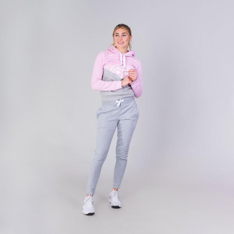 Sudadera Bidi Badu Salia Rosa Gris Claro