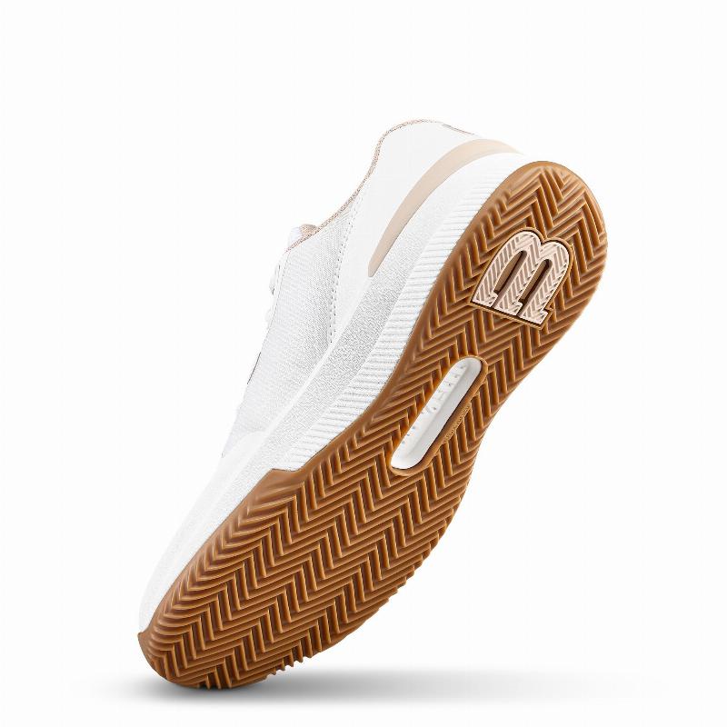 Zapatillas de Padel Wilson Intrigue Pro Clay Blanco Rosa Mujer