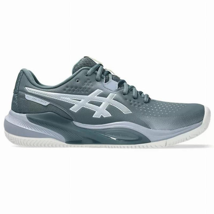 Zapatillas de Padel Asics Gel Challenger 15 Clay Verde Acero Gris