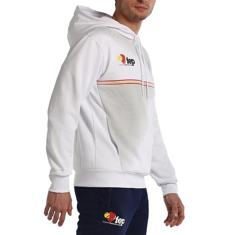 Sudadera Bullpadel FEP Forca Blanco