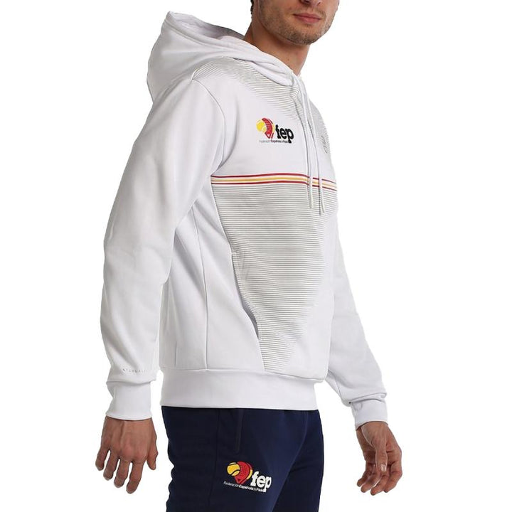 Sudadera Bullpadel FEP Forca Blanco