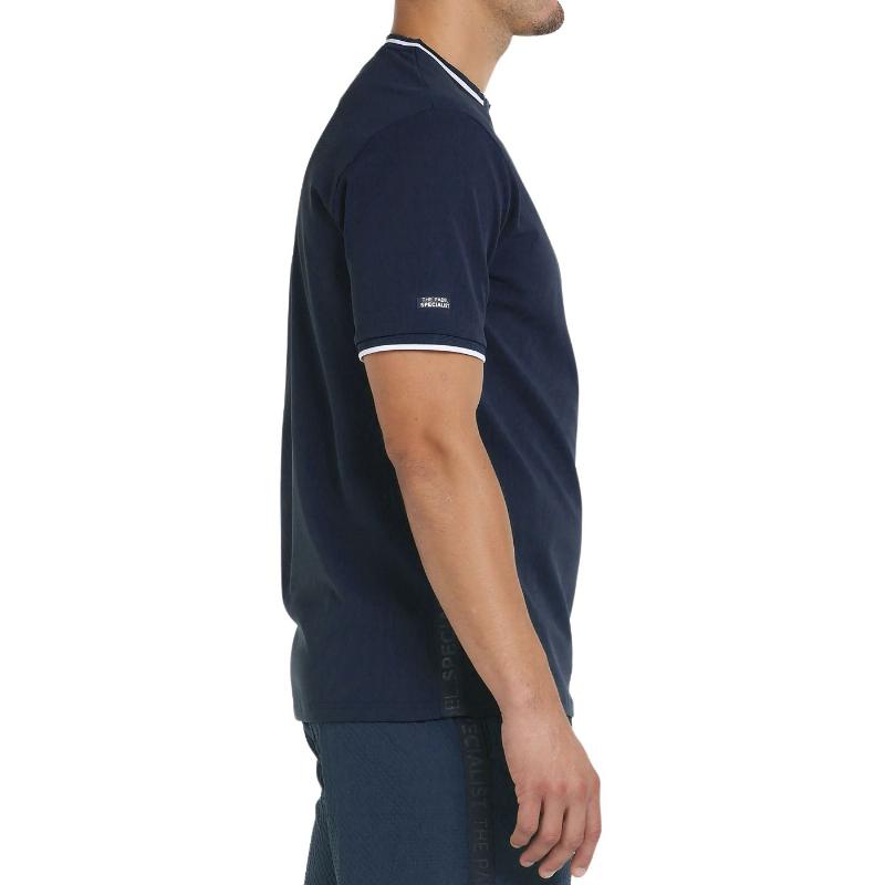 Camiseta Bullpadel Louren 25V Azul Marino