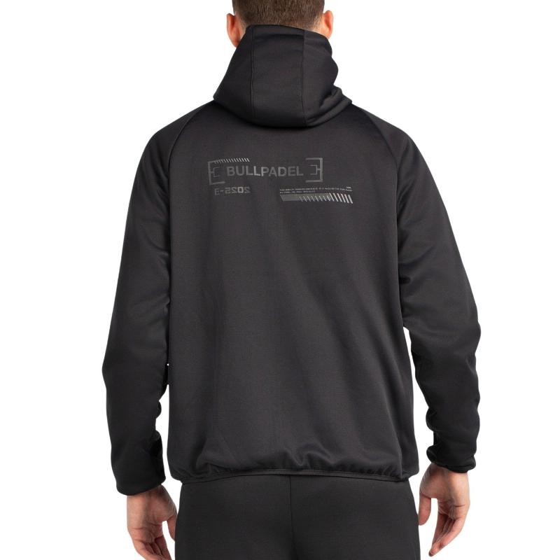 Chaqueta Bullpadel Buces Negro Piedra