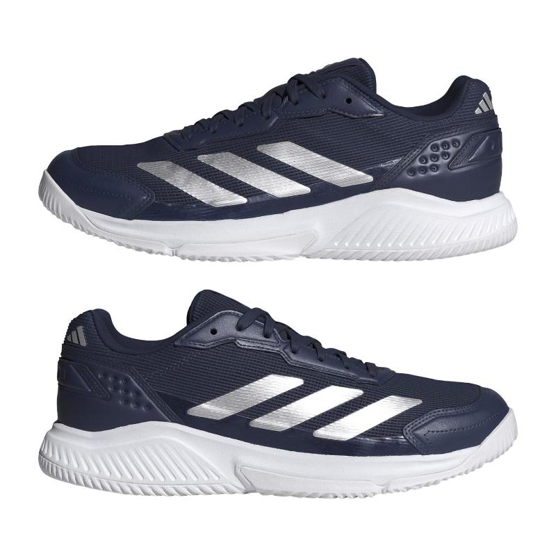 Zapatillas de Padel Adidas Courtquick Padel Azul Blanco