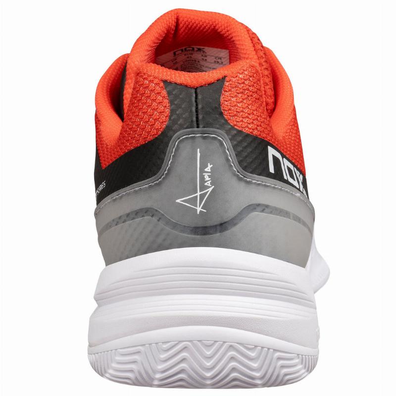Zapatillas de Padel Nox AT10 Pro Negro Rojo