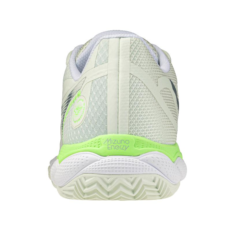 Zapatillas de Pádel de Pádel Mizuno Wave Enforce Court Padel Blanco Fluor Mujer