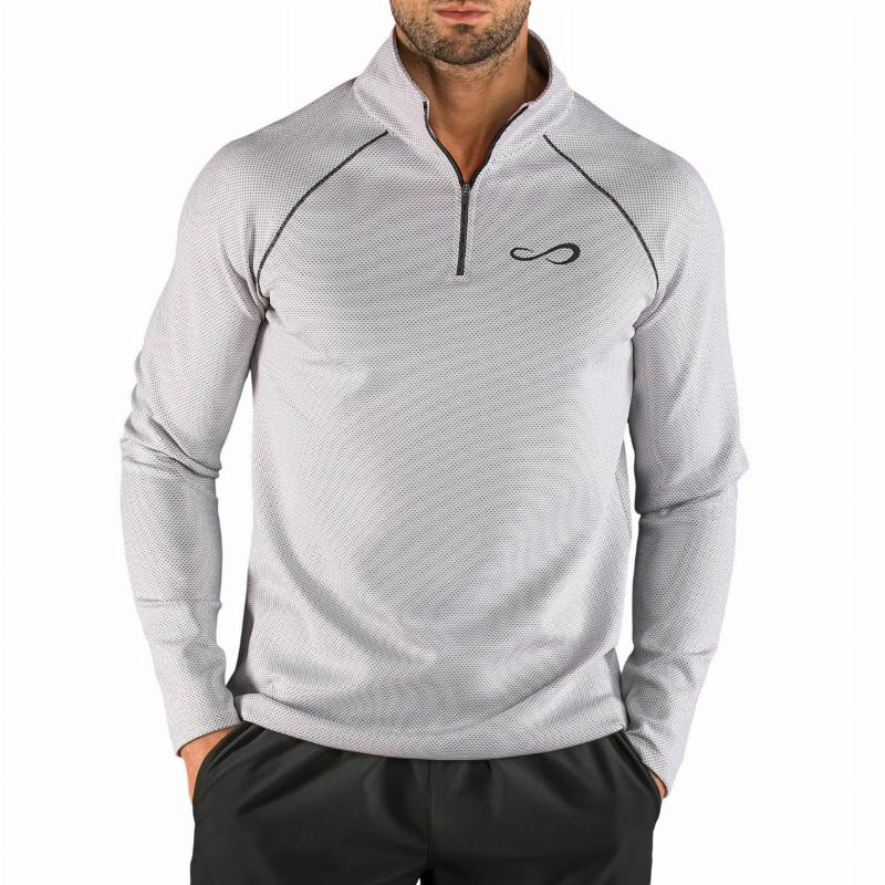 Sudadera Endless Epic Gris Blanco