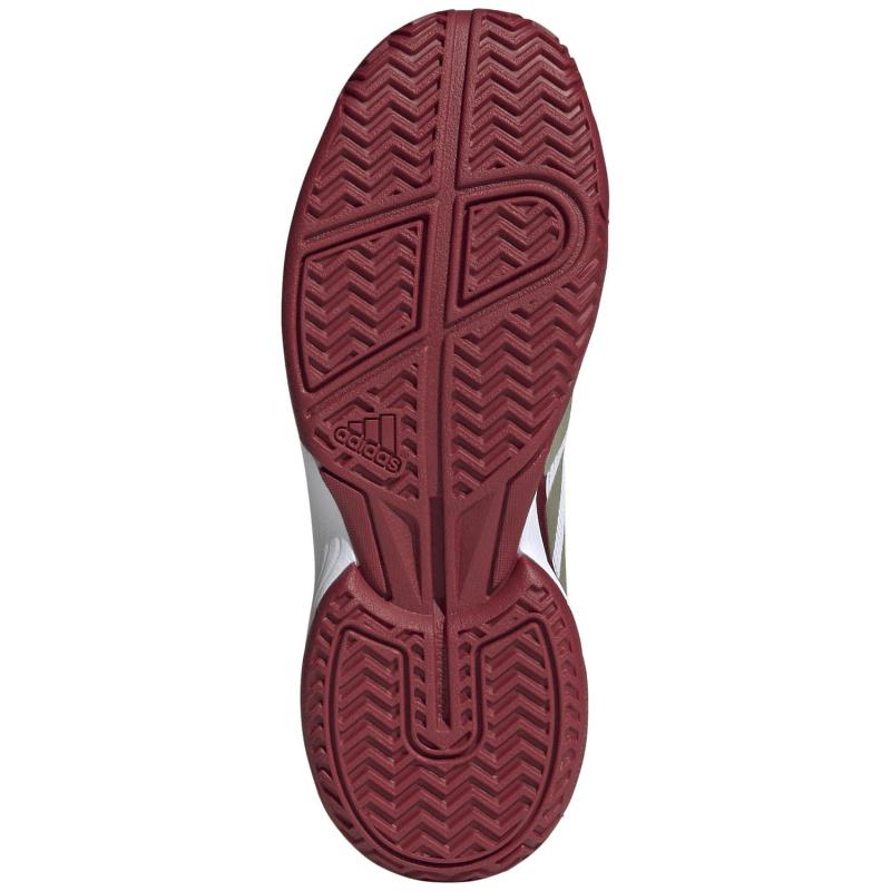 Zapatillas de Padel Adidas Crazyquick Padel Blanco Rojo Junior