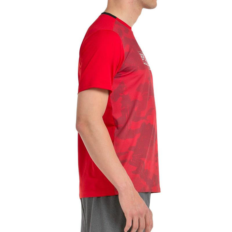 Camiseta Bullpadel Esgos Cereza