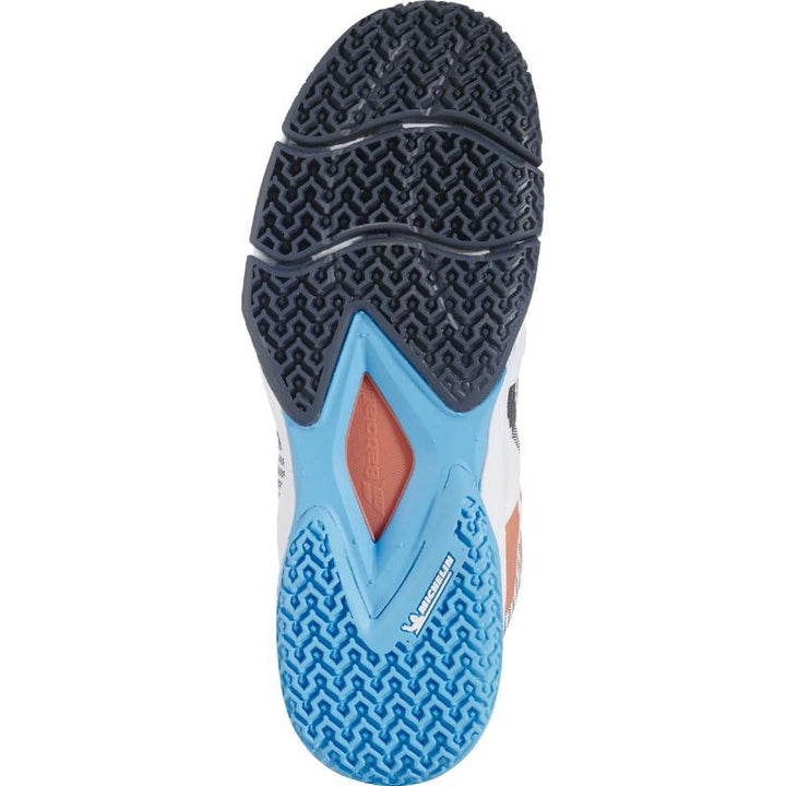 Zapatillas de Pádel de Pádel Babolat Sensa Blanco Turquesa Mujer