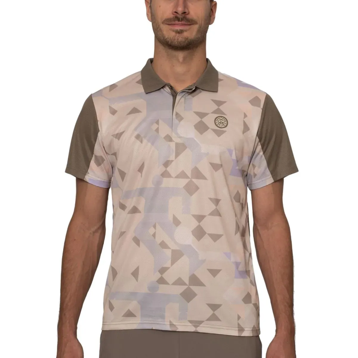 Polo Bidi Badu Paris Beige Marron