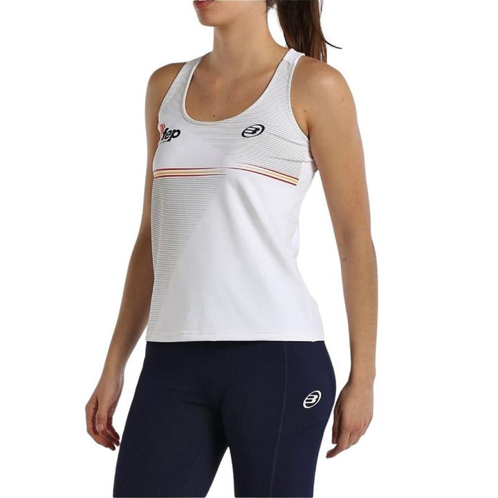Camiseta Bullpadel FEP Funi Blanco