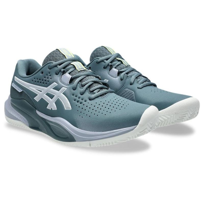 Zapatillas de Padel Asics Gel Challenger 15 Clay Verde Acero Gris