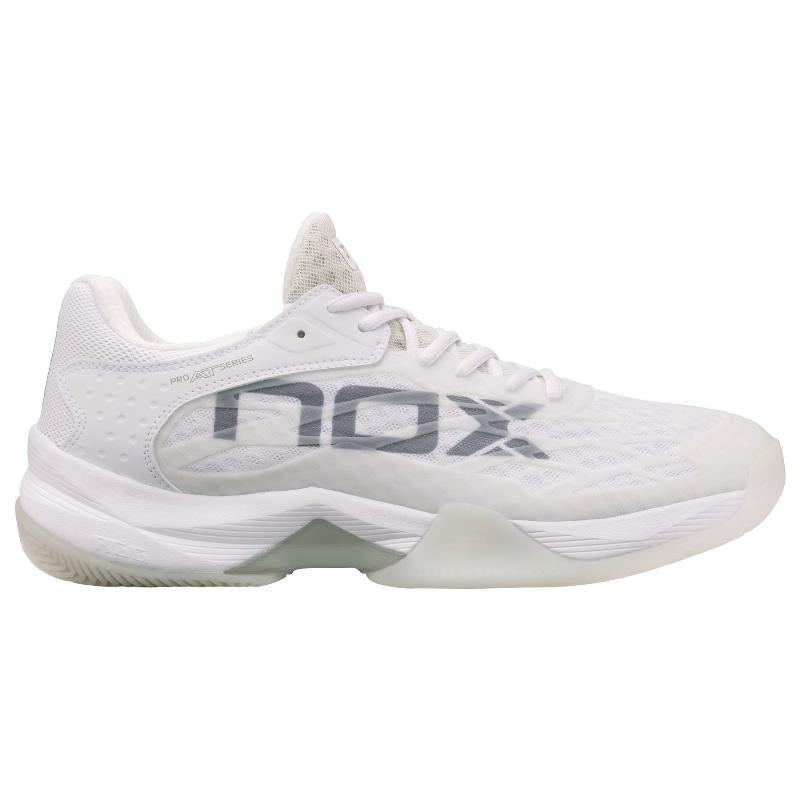 Zapatillas de Pádel de Pádel Nox At10 Lux Blanco Gris
