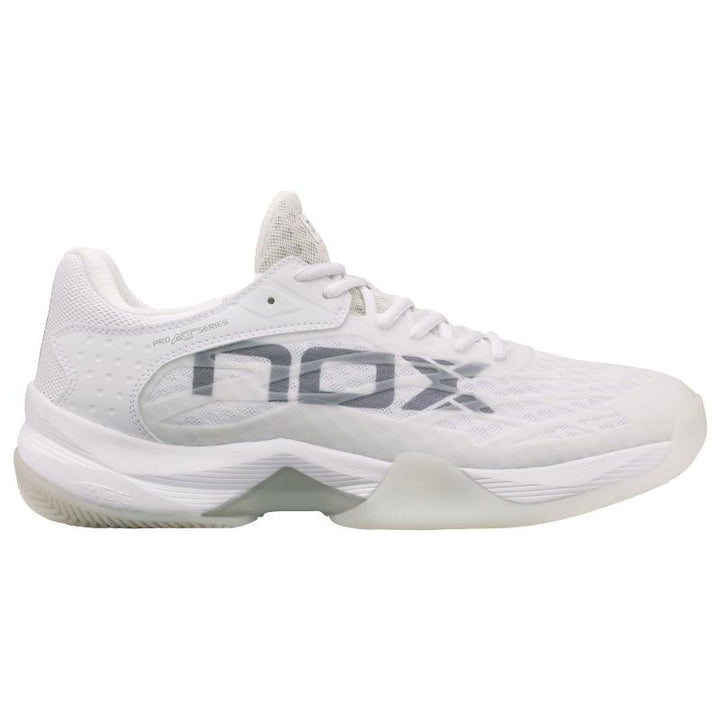 Zapatillas de Pádel de Pádel Nox At10 Lux Blanco Gris