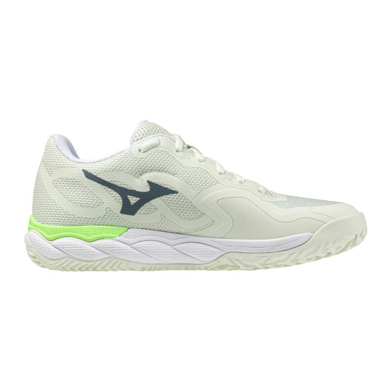 Zapatillas de Pádel de Pádel Mizuno Wave Enforce Court Padel Blanco Fluor Mujer