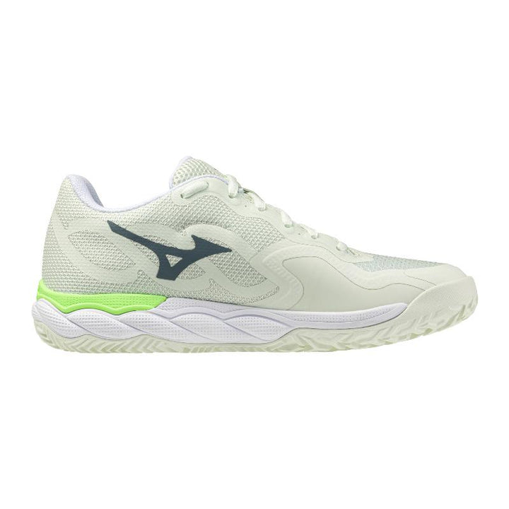 Zapatillas de Pádel de Pádel Mizuno Wave Enforce Court Padel Blanco Fluor Mujer