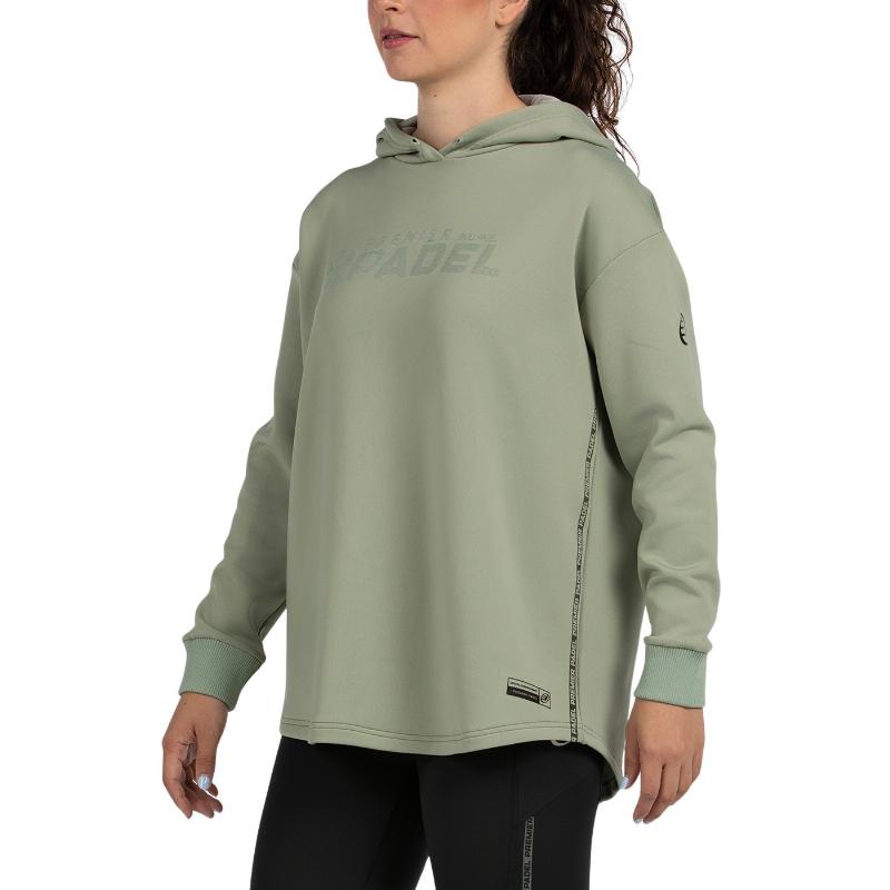 Sudadera Bullpadel Premier Padel Paitt Eucalipto
