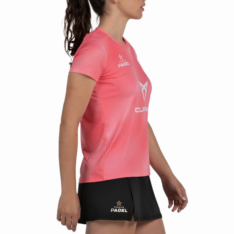 Camiseta Bullpadel Delfi Brea Premier Padel Dan Chicle