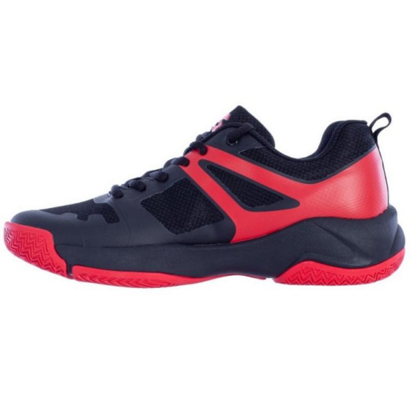 Zapatillas de Padel Softee Rotatory Negro Rojo