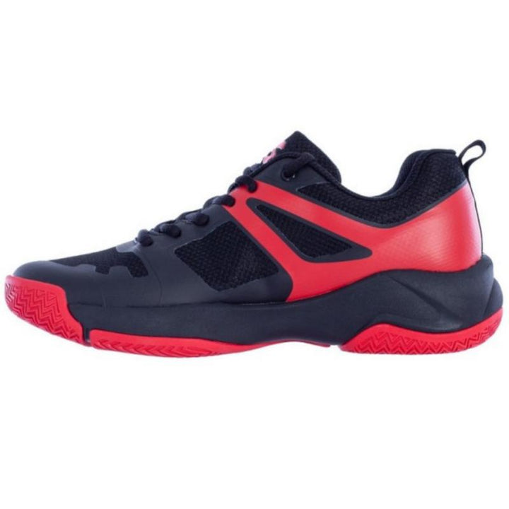 Zapatillas de Padel Softee Rotatory Negro Rojo