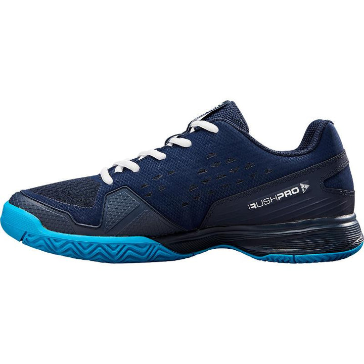 Zapatillas de Padel Wilson Rush Pro L Azul Marino Blanco Junior