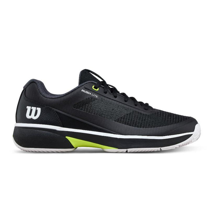Zapatillas de Padel Wilson Rush Lite 5 Clay Negro Blanco