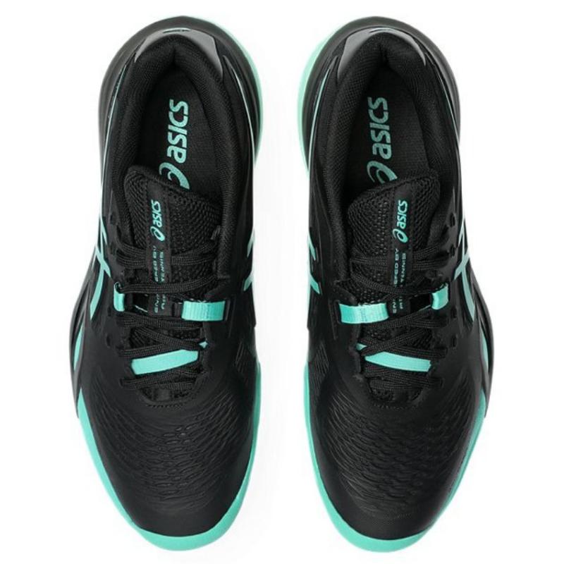 Zapatillas de Padel Asics Gel Resolution X Clay Negro Verde Aurora