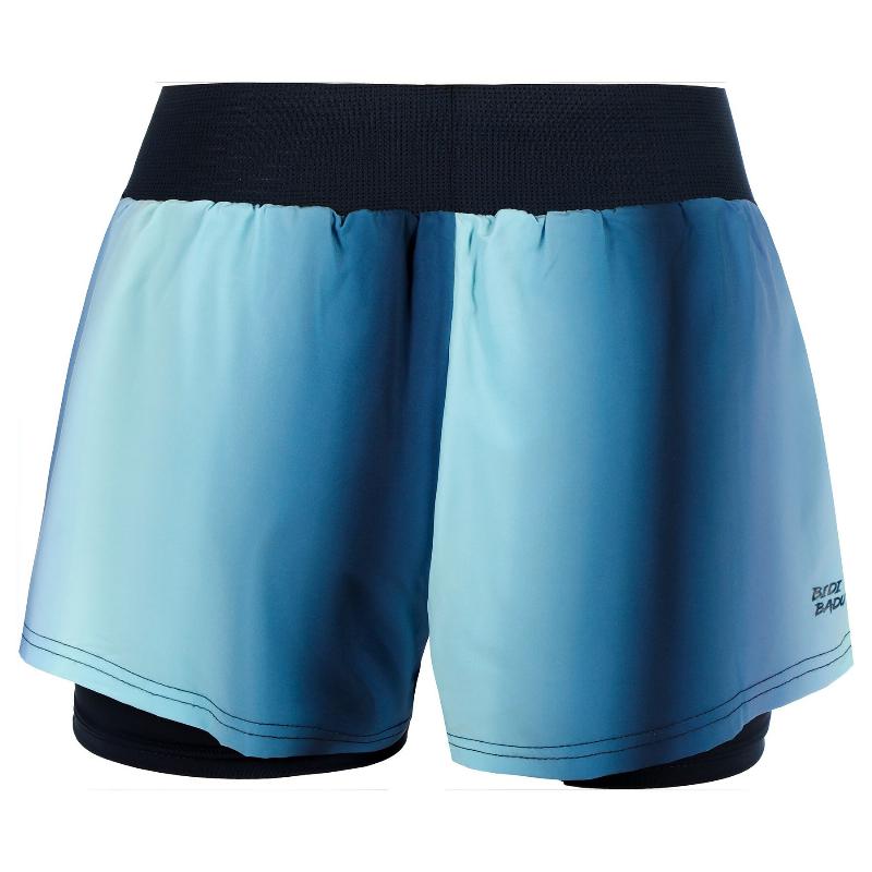 Short Bidi Badu Spectrum 2In1 Printed Azul Oscuro Aqua Mujer