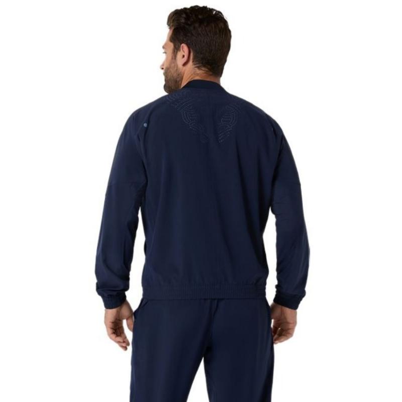 Chaqueta Asics Match Azul Oscuro Medianoche