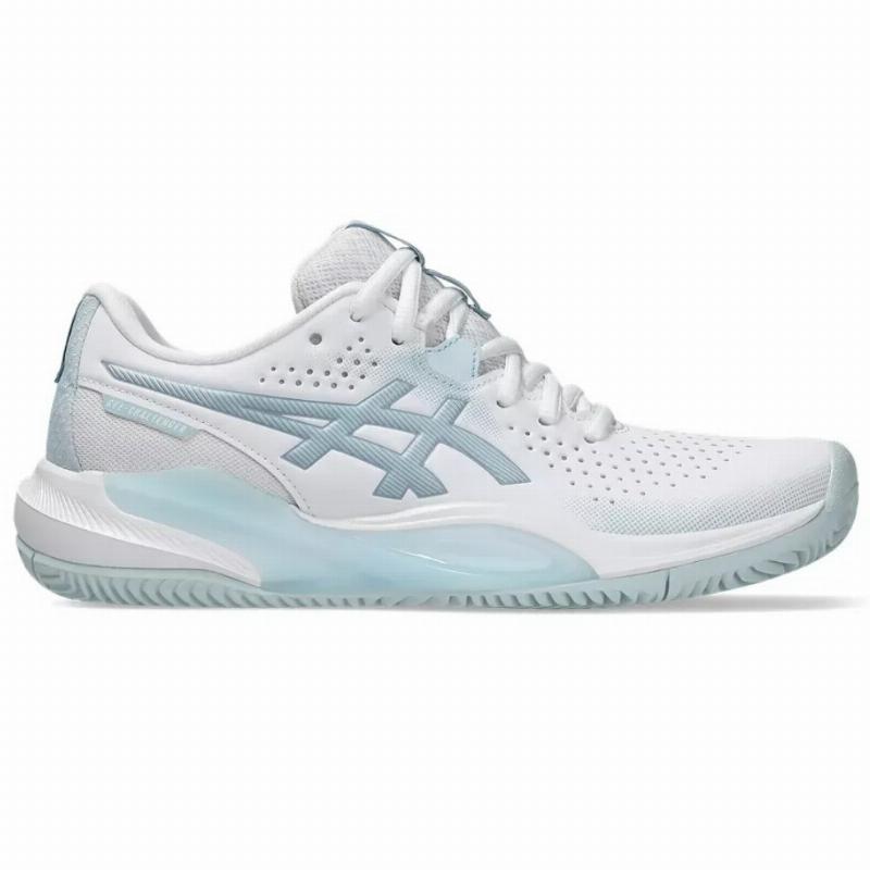 Zapatillas de Padel Asics Gel Challenger 15 Clay Blanco Azul Mujer