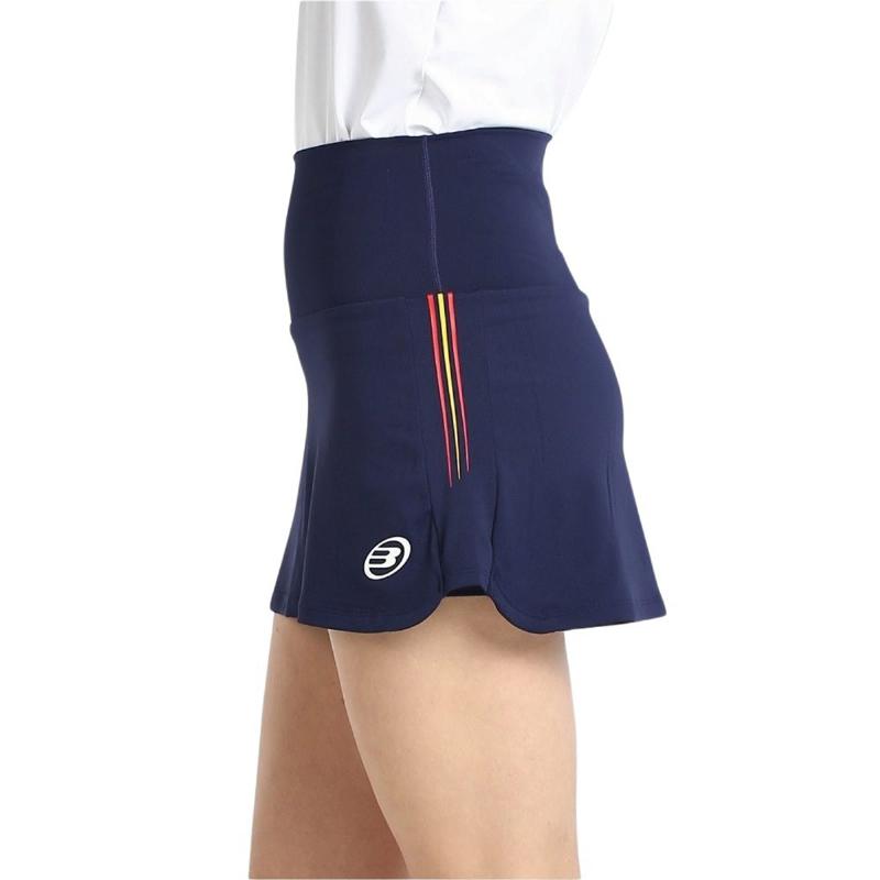 Falda Bullpadel FEP Furd Azul Marino