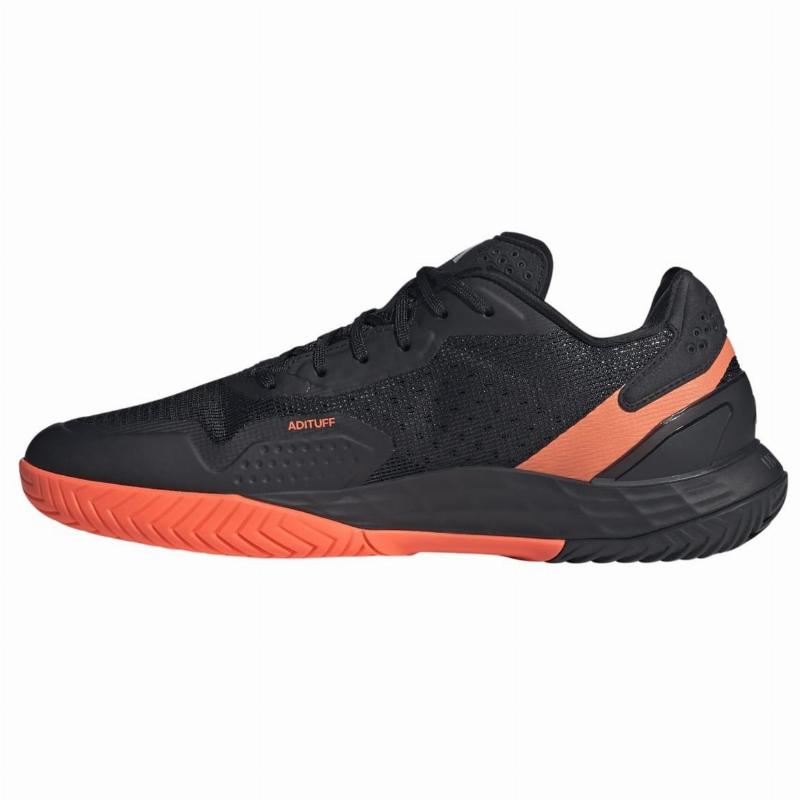 Zapatillas de Padel Adidas Defiant Speed 2 Negro Naranja