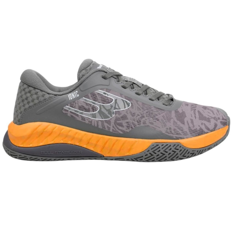 Zapatillas de Padel Bullpadel Ionic 25V Gris Oscuro