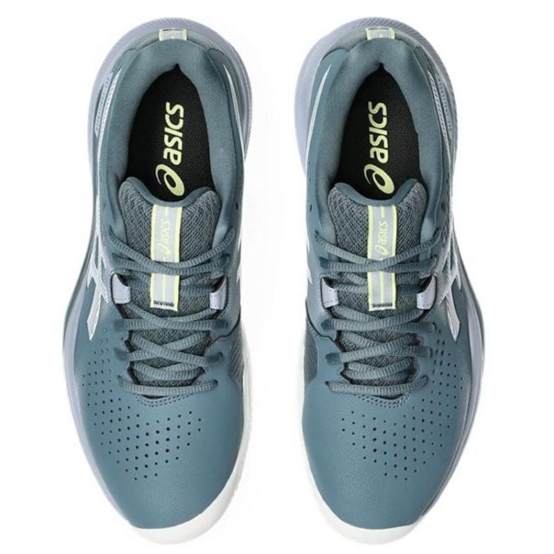 Zapatillas de Padel Asics Gel Challenger 15 Clay Verde Acero Gris