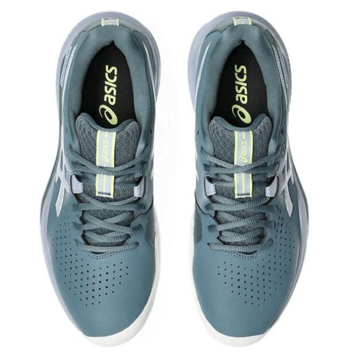 Zapatillas de Padel Asics Gel Challenger 15 Clay Verde Acero Gris