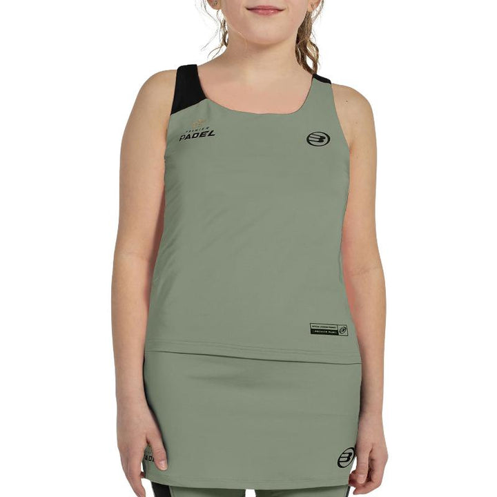 Camiseta Bullpadel Premier Padel Pirac Kaki Junior