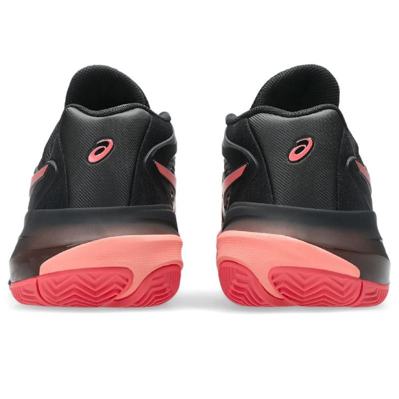 Zapatillas de Padel Asics Gel Resolution X Clay Negro Rojo Mujer