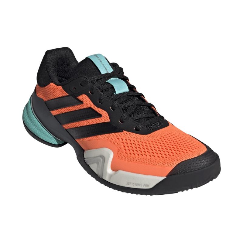 Zapatillas de Padel Adidas Barricade 14 Naranja Negro Aqua