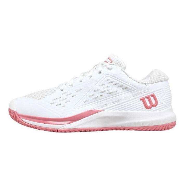Zapatillas de Pádel de Pádel Wilson Rush Pro Ace Blanco Rosa Junior