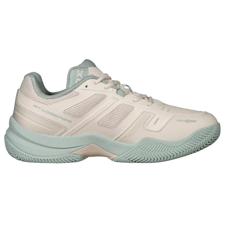 Zapatillas de Padel Nox AT10 Pro Blanco Crema Verde Mujer