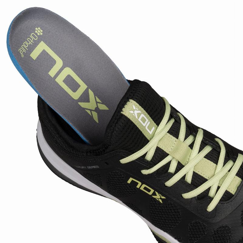 Zapatillas de Padel Nox Nerbo Negro Lima
