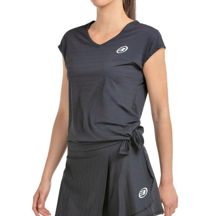 Camiseta Bullpadel Adoros Negro Bicolor