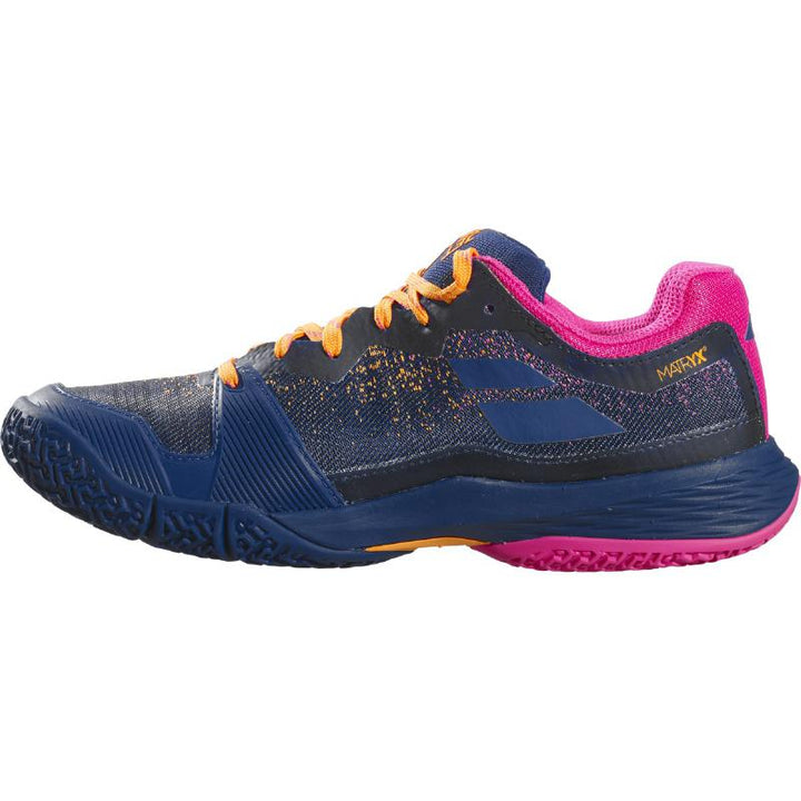 Zapatillas de Pádel de Pádel Babolat Jet Ritma Azul Marino Fucsia Mujer