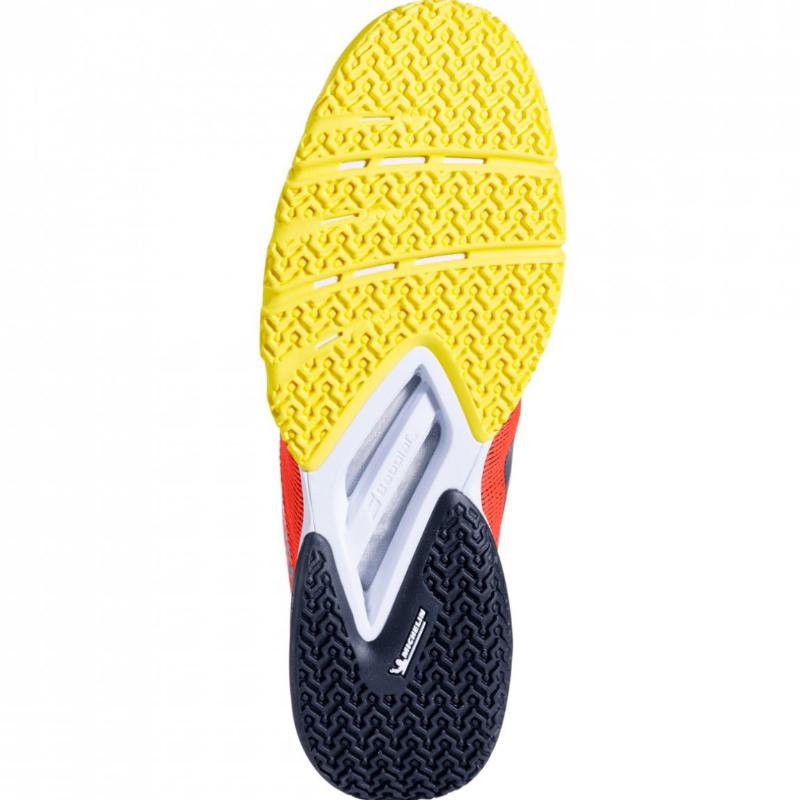 Zapatillas de Padel Babolat Jet Viva Rojo Poppy