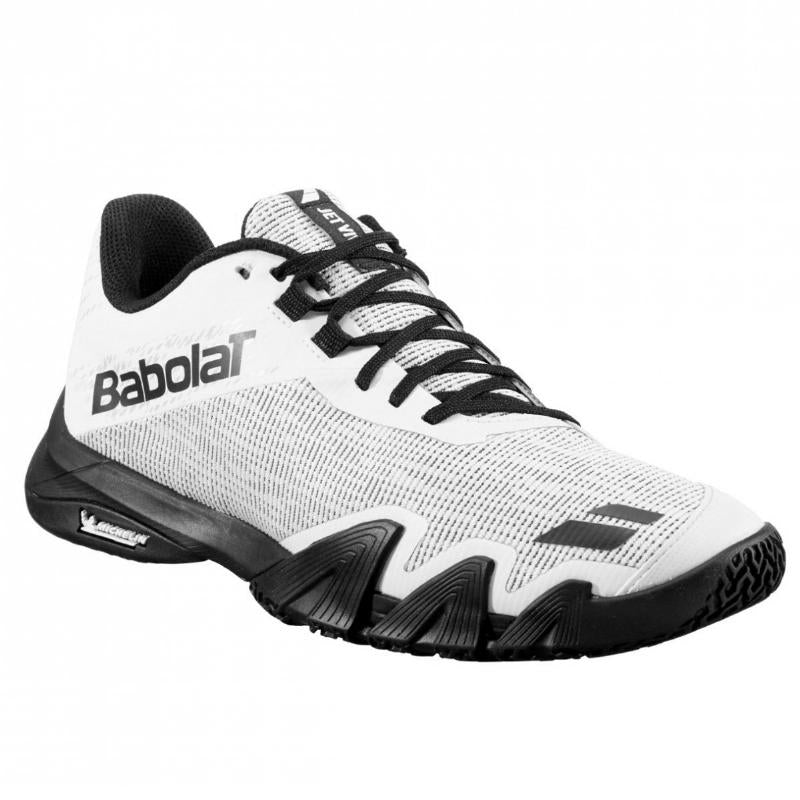 Zapatillas de Padel Babolat Jet Viva Blanco Negro