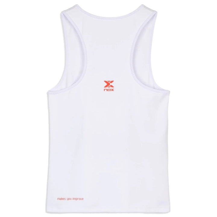 Camiseta Nox Team Blanco Mujer