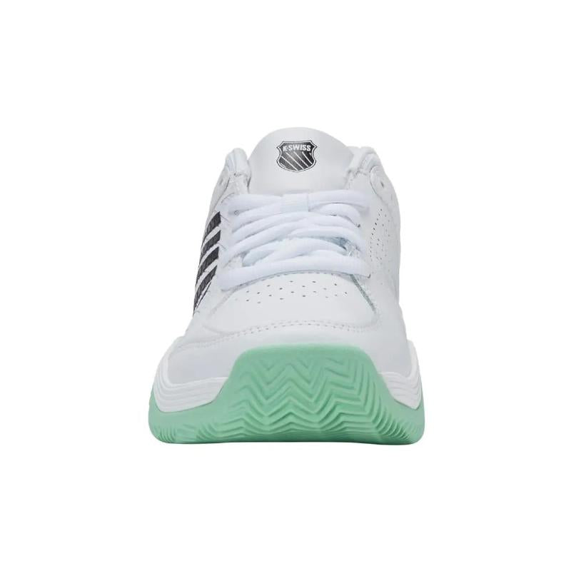 Zapatillas de Padel Kswiss Court Express 2 Clay Blanco Menta Negro Mujer