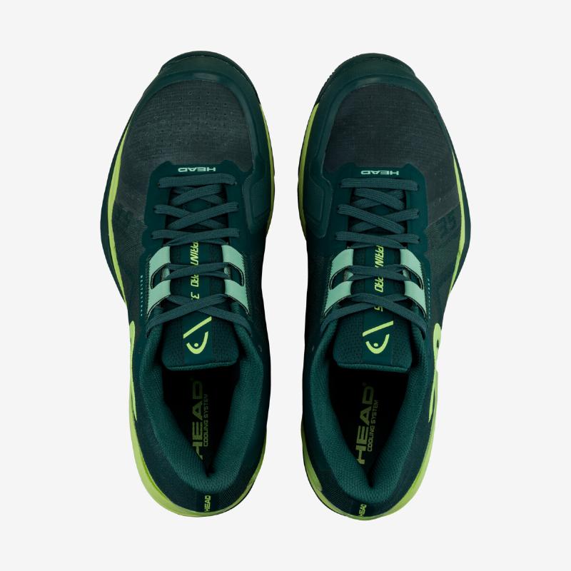 Zapatillas de Pádel de Pádel Head Sprint Pro 3.5 Clay Verde Oscuro