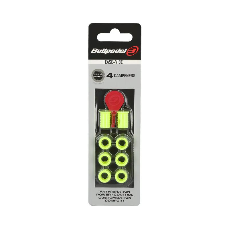 Antivibratore Bullpadel Ease Vibe Giallo Zolfo Fluorescente